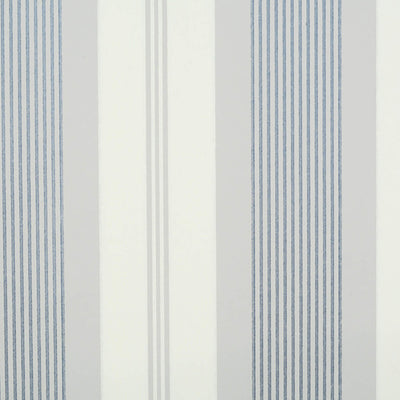 product image for Stripe Multi Width Wallpaper in Ivory/Blue/Grey 84