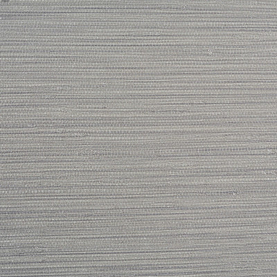 product image of Faux Grasscloth Wallpaper in Metal Grey 532