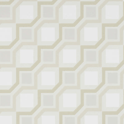 product image of Geometric Contemporary Wallpaper in Cream/Grey/Beige 521