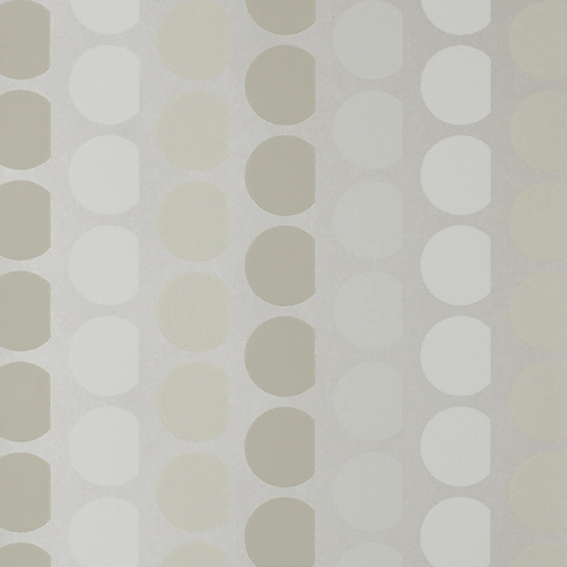 media image for Circles & Stripes Wallpaper in Silver/Beige/Cream 276