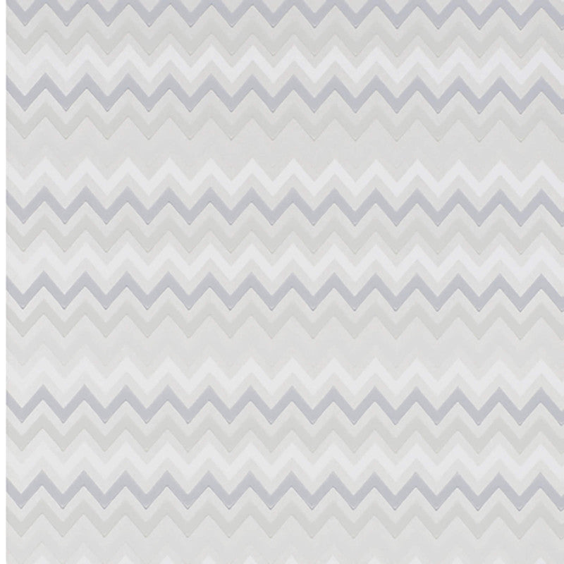media image for Chevron Small Wallpaper in Grey/Cream/Green 21