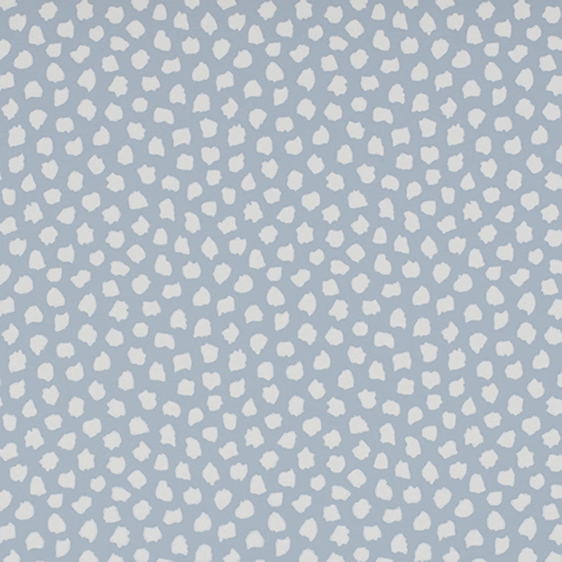 media image for Floating Popcorn Wallpaper in Blue/Cream 279