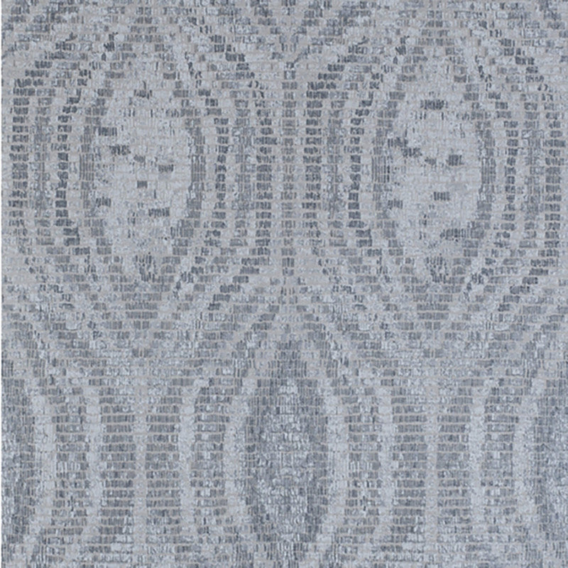 media image for Ogee Animal-Inspired Textured Wallpaper in Metallic Pewter 298