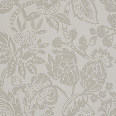 product image of Floral Tropical Large Textured Wallpaper in Cream/Beige 56