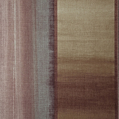 product image for Stripe Extra Wide Wallpaper in Violet/Burnt Umber 88