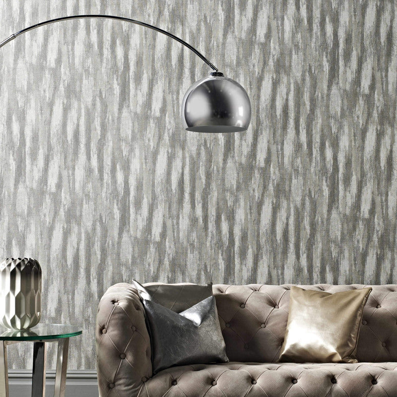 media image for Abstract Contemporary Wallpaper in Taupe/Grey 237