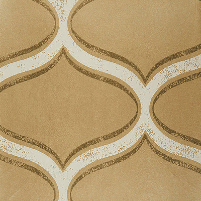 product image of Ogee Funky Wallpaper in Gold/Citron Metallic 534