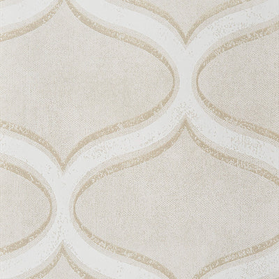 product image of Ogee Funky Wallpaper in Cream Metallic 520