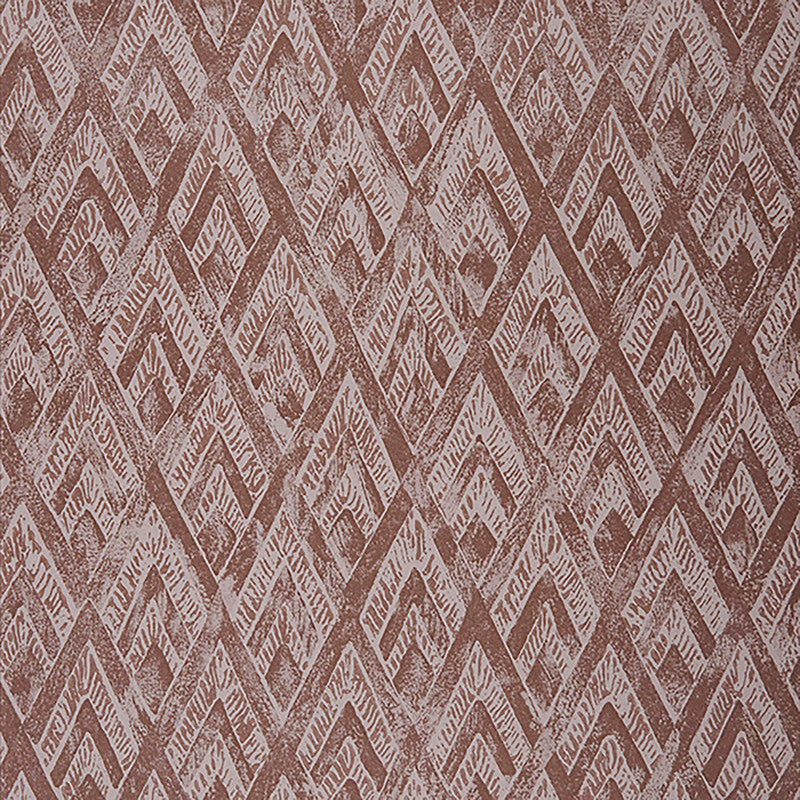 media image for Geo Diamond Modern Wallpaper in Plum Metallic 249