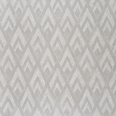 product image of Geo Diamond Modern Wallpaper in Grey Metallic 529