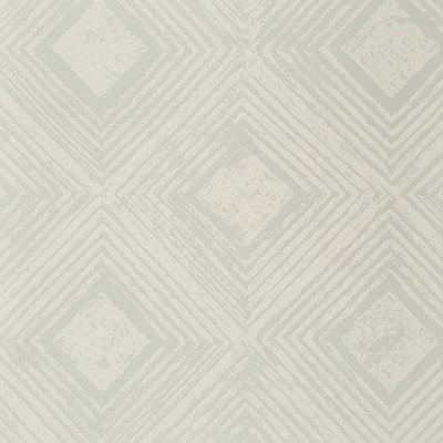 product image of Geo Diamond Abstract Wallpaper in Soft Seafoam 591