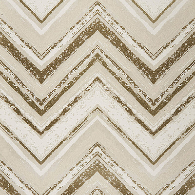 product image of Sample Chevron Chic Wallpaper in Gold/Sage 520