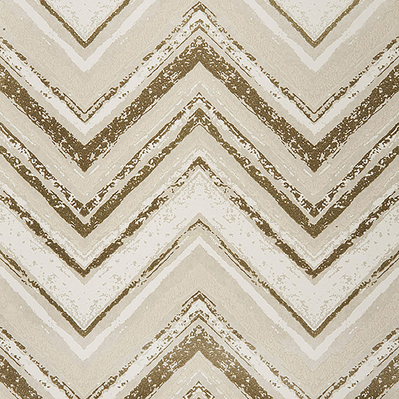 media image for Sample Chevron Chic Wallpaper in Gold/Sage 237