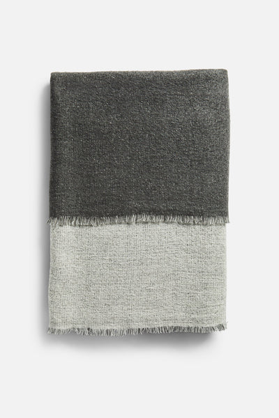 product image for double dark grey light grey throw by woud woud 160554 1 47