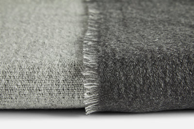 product image for double dark grey light grey throw by woud woud 160554 2 59