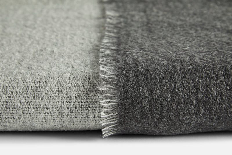 media image for double dark grey light grey throw by woud woud 160554 2 266