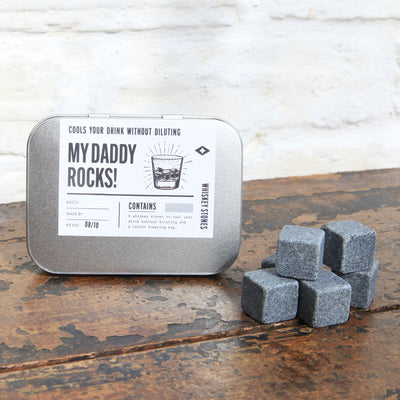 product image for my daddy rocks whiskey stones by mens society msn1d3 1 43