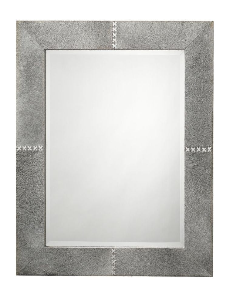 media image for Cross Stitch Rectangle Mirror In Various Colors by Jamie Young 254
