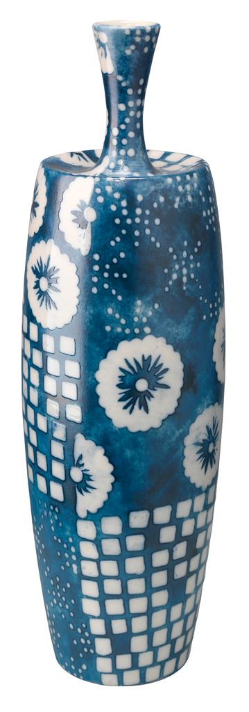 product image for Block Print Vases - Set of 4 by Jamie Young 90