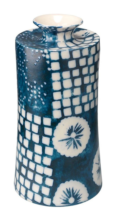 product image for Block Print Vases - Set of 4 by Jamie Young 95