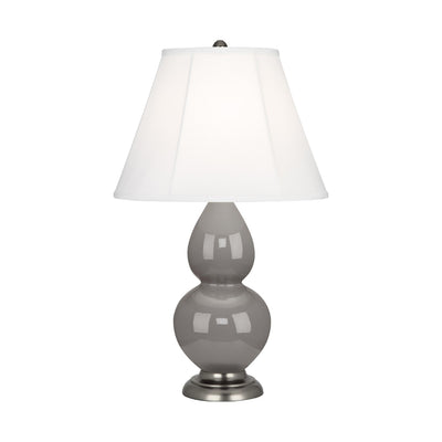 product image for smoky taupe glazed ceramic double gourd accent lamp by robert abbey ra 1768 5 24