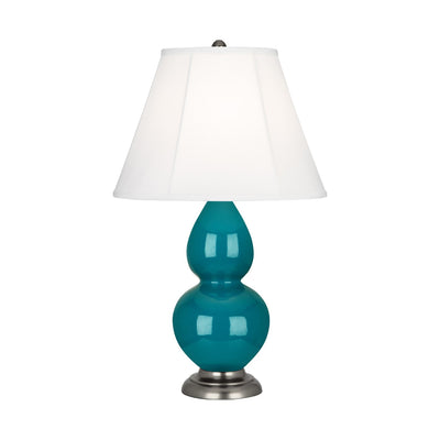 product image for peacock glazed ceramic double gourd accent lamp by robert abbey ra 1771 3 36