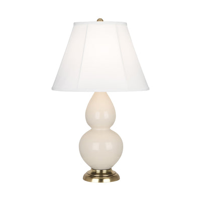 product image of bone glazed ceramic double gourd accent lamp by robert abbey ra 1774 1 565