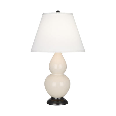 product image for bone glazed ceramic double gourd accent lamp by robert abbey ra 1774 6 52