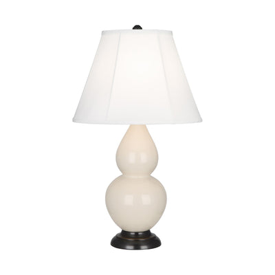 product image for bone glazed ceramic double gourd accent lamp by robert abbey ra 1774 5 74