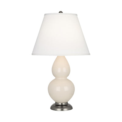 product image for bone glazed ceramic double gourd accent lamp by robert abbey ra 1774 4 55