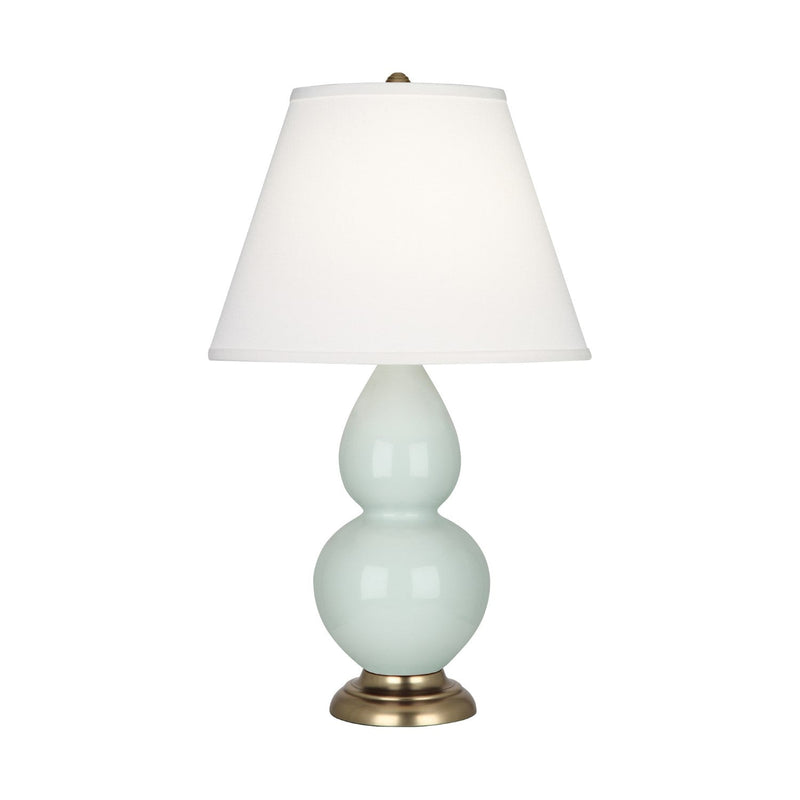 media image for celadon glazed ceramic double gourd accent lamp by robert abbey ra 1786 2 229