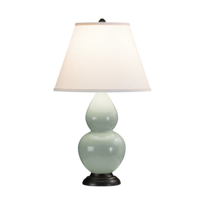 product image for celadon glazed ceramic double gourd accent lamp by robert abbey ra 1786 6 16