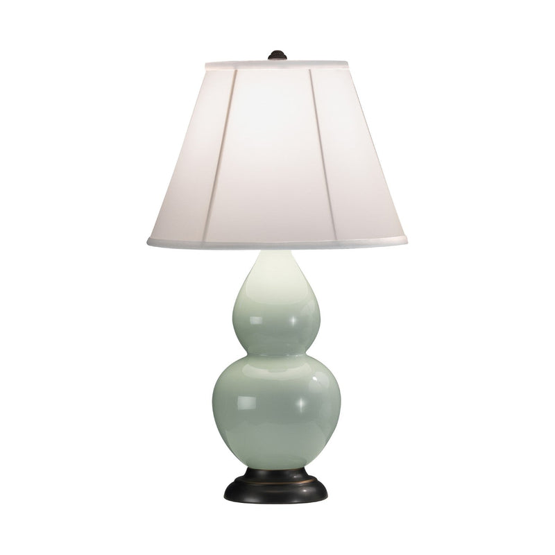 media image for celadon glazed ceramic double gourd accent lamp by robert abbey ra 1786 5 278