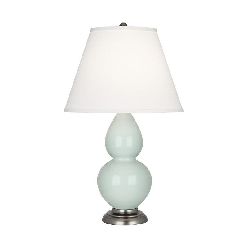 media image for celadon glazed ceramic double gourd accent lamp by robert abbey ra 1786 4 212