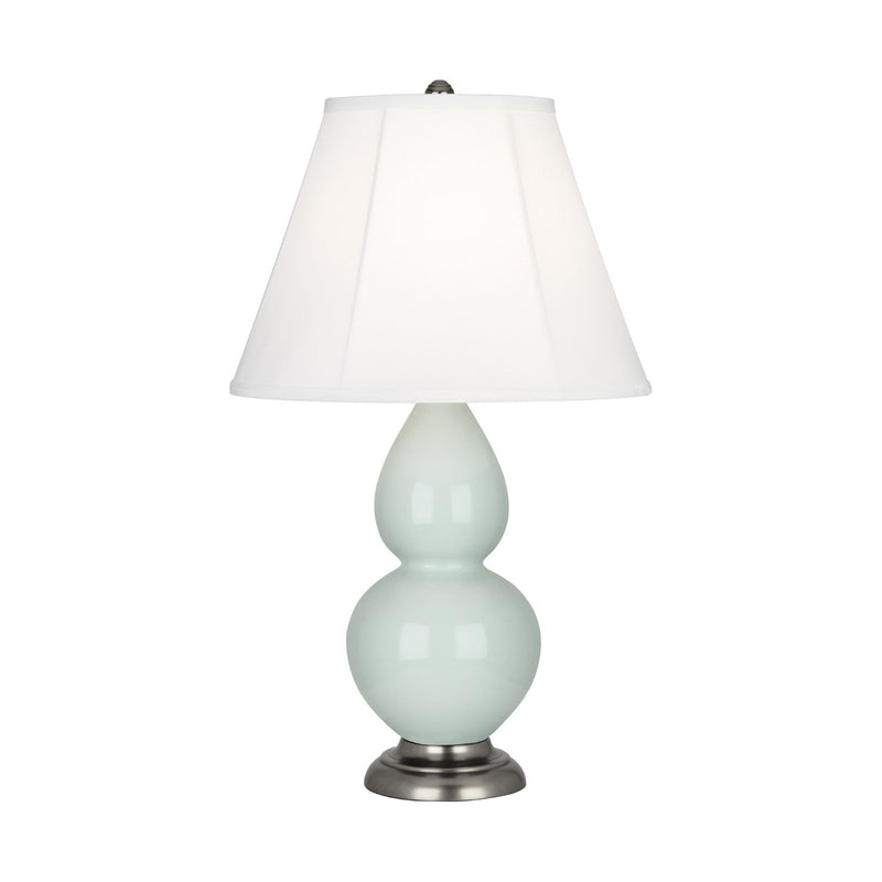 media image for celadon glazed ceramic double gourd accent lamp by robert abbey ra 1786 3 289