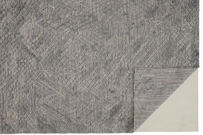 product image for Huntley Hand Woven Gray and Green Rug by BD Fine Fold Image 1 70