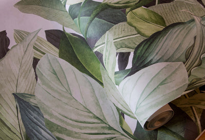 product image for Tropical Forest Coconut Wall Mural from the Tropical Collection by Galerie Wallcoverings 95