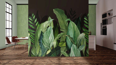 product image for Tropical Forest Blackberry Wall Mural from the Tropical Collection by Galerie Wallcoverings 17