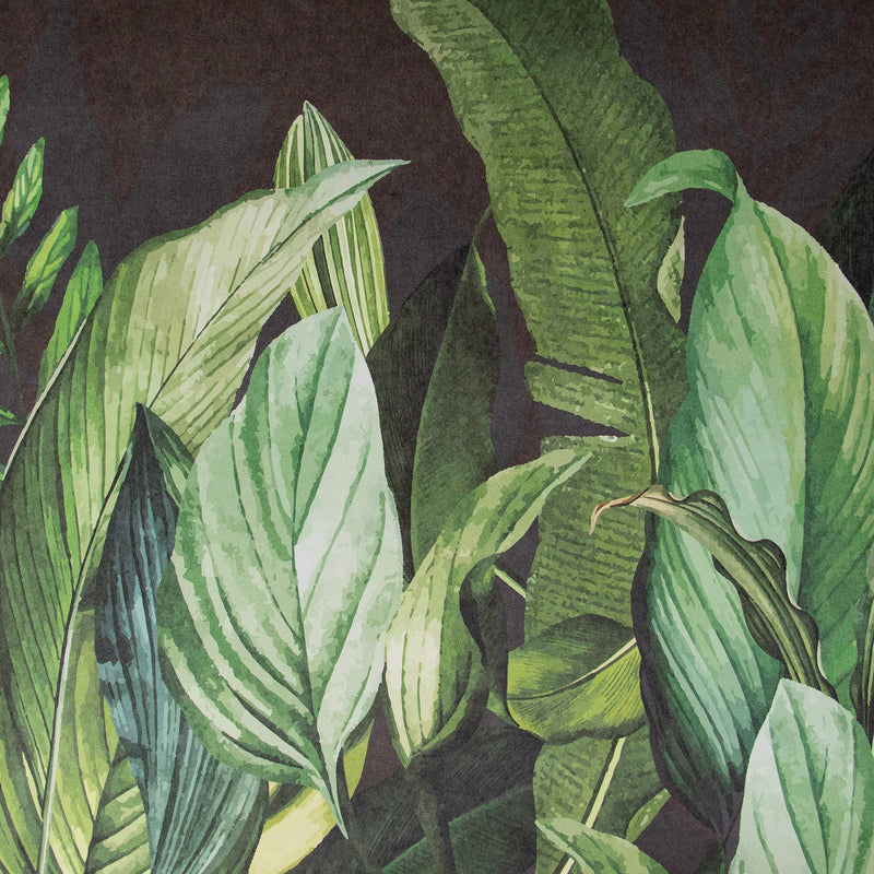 media image for Tropical Forest Blackberry Wall Mural from the Tropical Collection by Galerie Wallcoverings 227