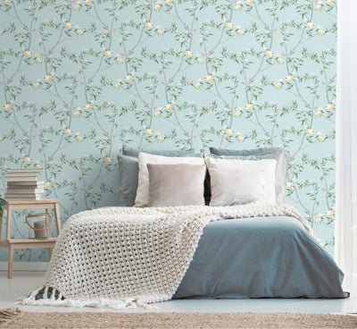 product image for Spring Blossom Chinoiserie Wallpaper 98