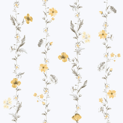 product image for Spring Blossom Vertical Garden Wallpaper in Yellow 86