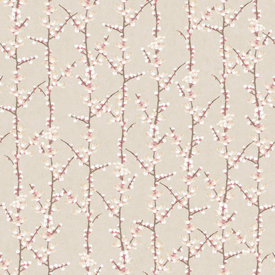 product image for Spring Blossom Sakura Row Wallpaper in Beige 73