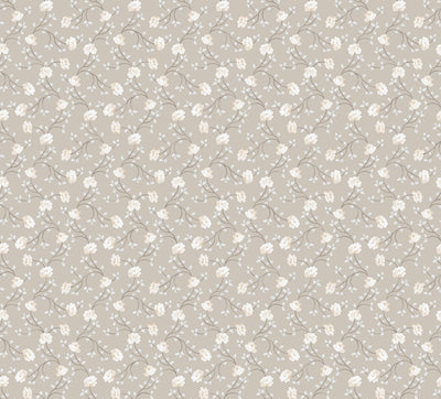 product image for Spring Blossom Petit Flowers Wallpaper in Taupe 8