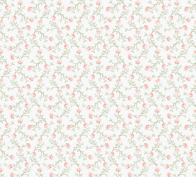 product image for Spring Blossom Petit Flowers Wallpaper in Pink 88