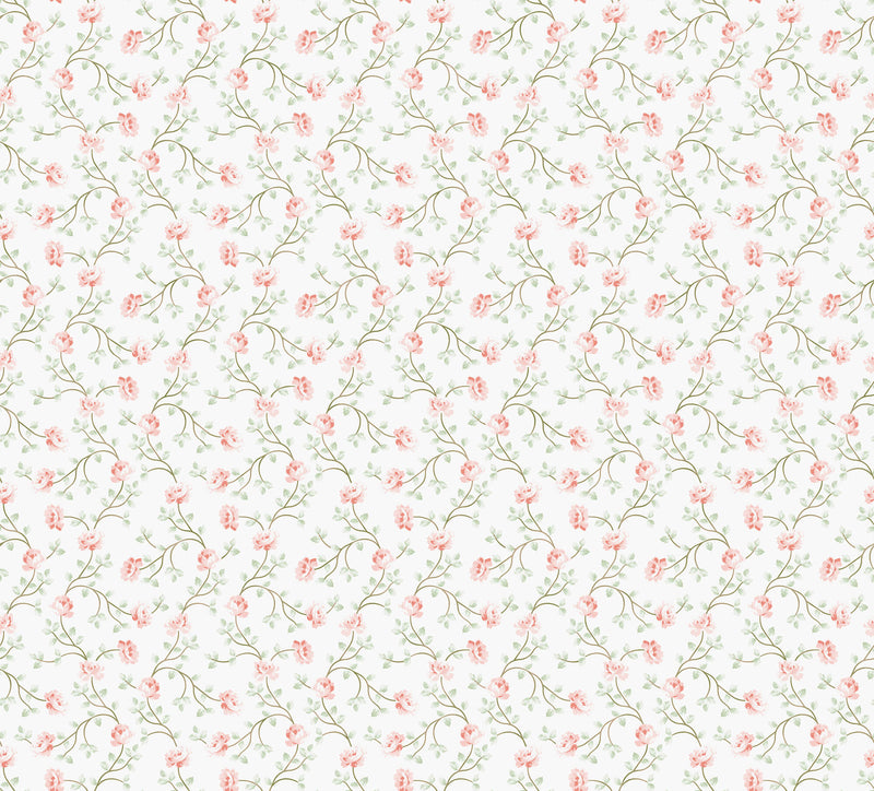 media image for Spring Blossom Petit Flowers Wallpaper in Pink 272