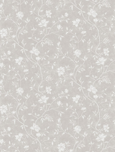 product image for Spring Blossom Magnolia Wallpaper in Grey 53