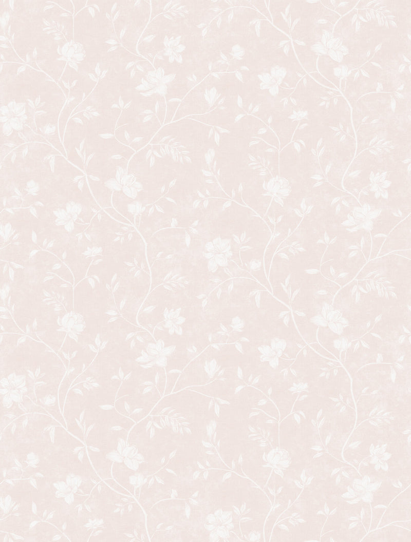 media image for Spring Blossom Magnolia Wallpaper in Pink 226