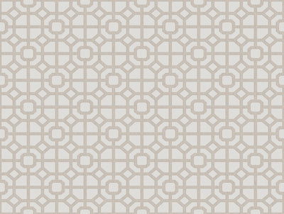 product image of Spring Blossom Lattice Wallpaper in Beige 530