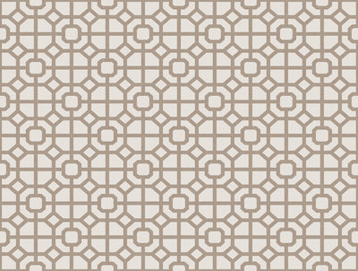 product image of Spring Blossom Lattice Wallpaper in Taupe 531