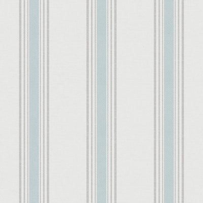 product image for Spring Blossom Stripes Wallpaper in Turquoise 99